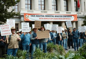 Landwirte fordern Veränderung: Bauernproteste zur Agrarministerkonferenz