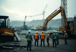 Insolvenz eines großen Bauunternehmens: 400 Angestellten in der Krise