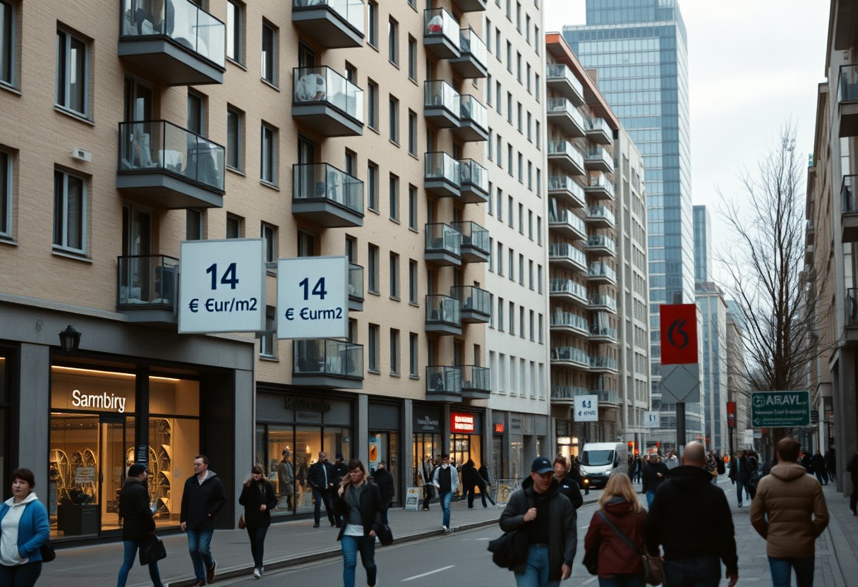 steigende mietpreise hamburg ubertrifft 14 euro pro quadratmeter ivw