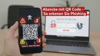 Abzocke mit QR Code - So erkennen Sie Phishing