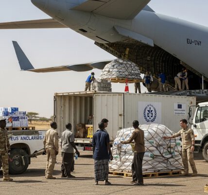 EU-Luftbrücke bringt Hilfe nach Darfur