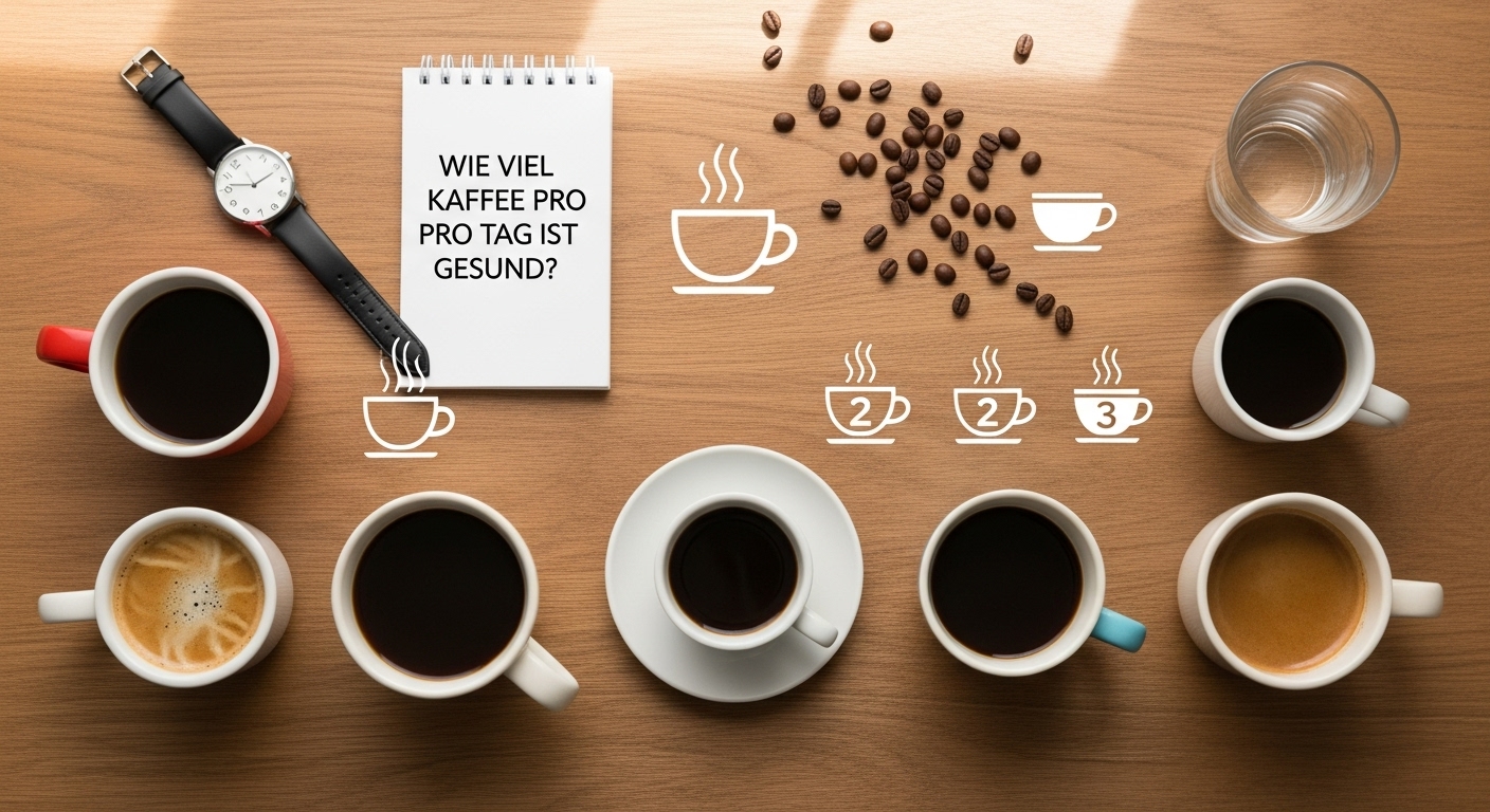 Was ist die perfekte Kaffee-Dosis pro Tag?