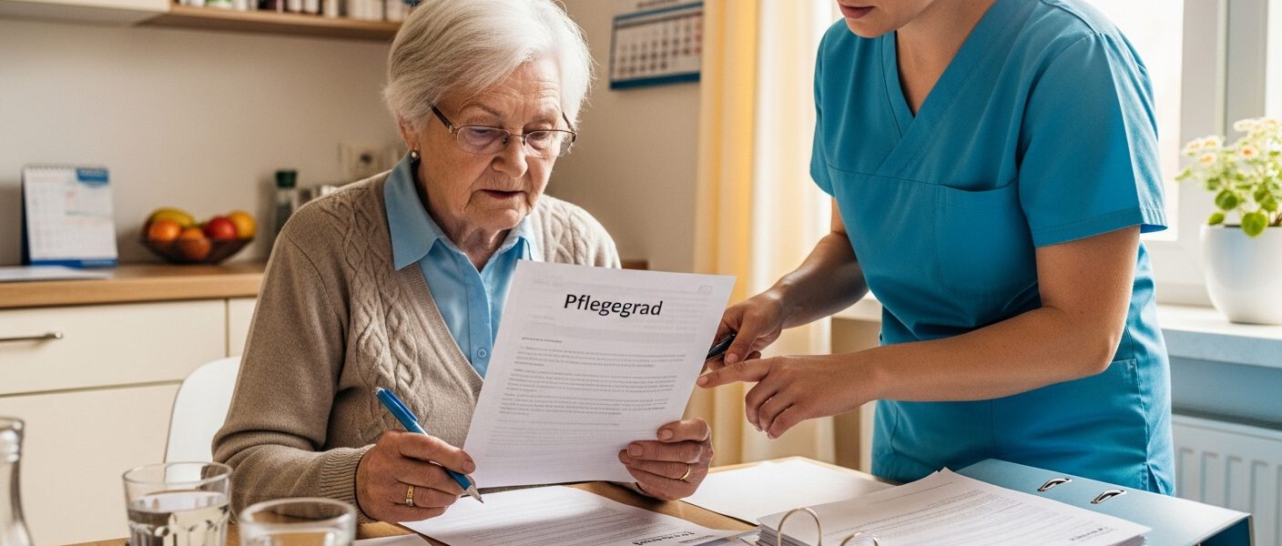 Pflegegrad gesenkt