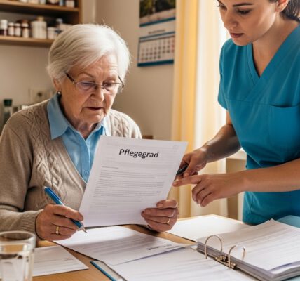 Pflegegrad gesenkt