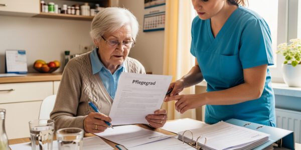 Pflegegrad gesenkt