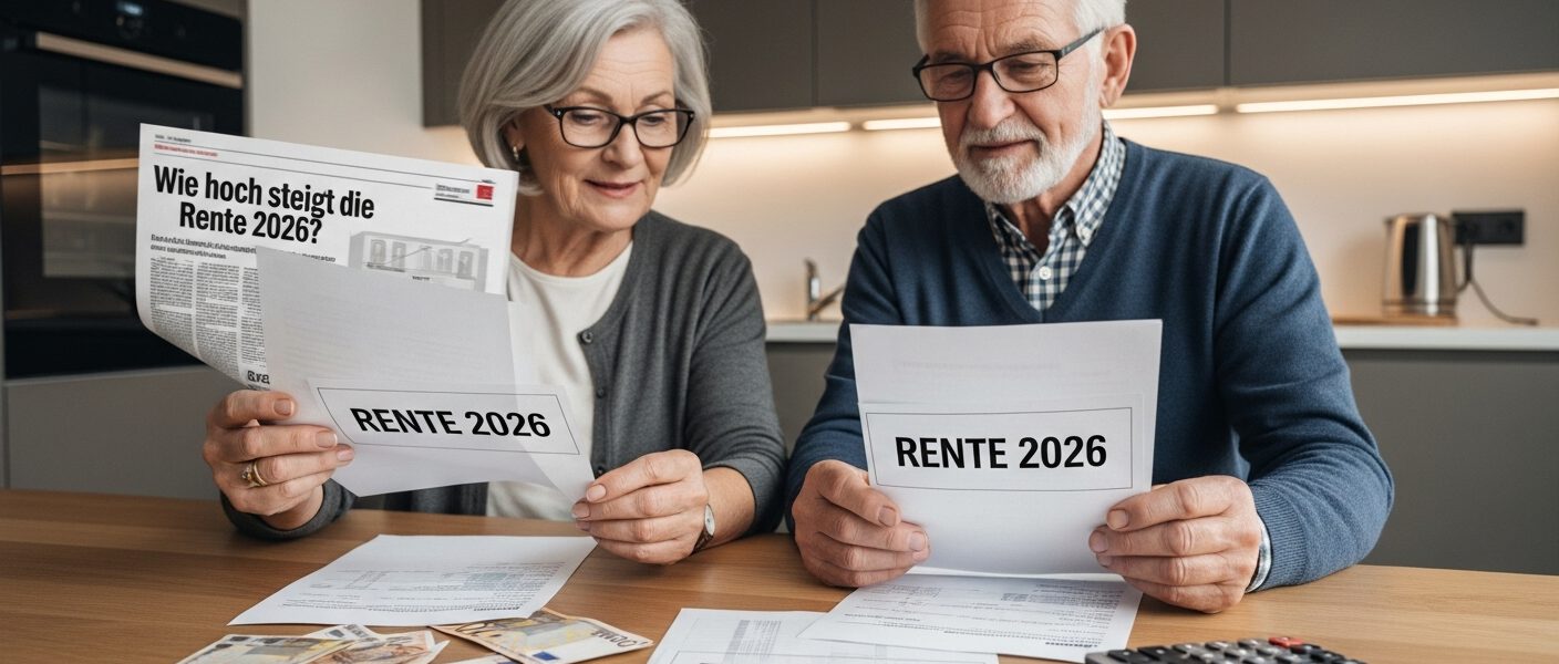 Rente 2026: So stark steigt sie wirklich